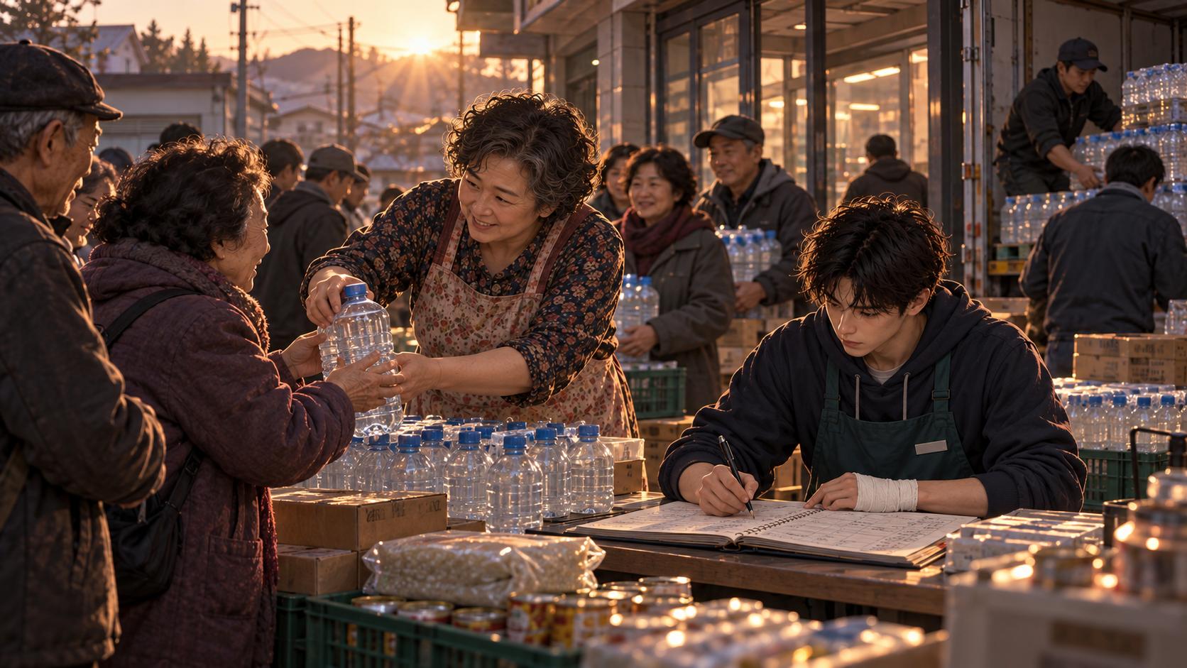 25화 전부 떠안지 않는 계약 장면을 그린 AI 삽화